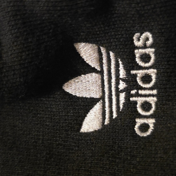 Adidas Women's OG Cotton Crop Pant - Size Large - NWOT🖤🤍 - Picture 4 of 5